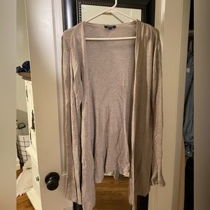 Beige lightweight cardigan